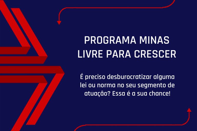 Participe do Programa Minas Livre para Crescer
