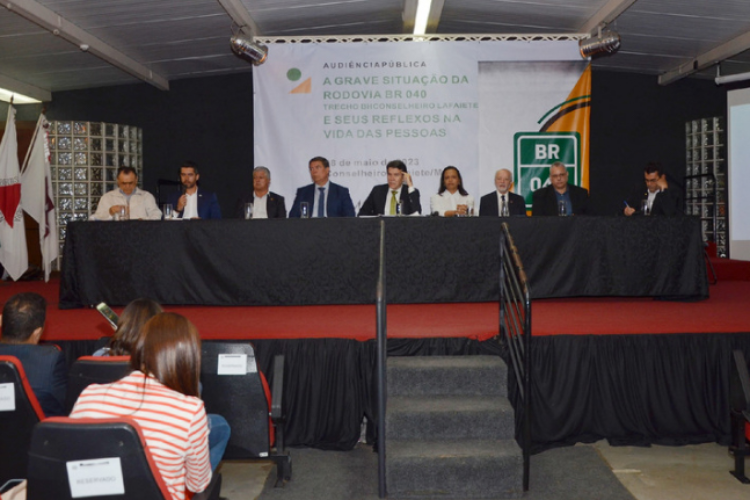 CNT participa de audiência pública sobre situação crítica em trecho da BR-040