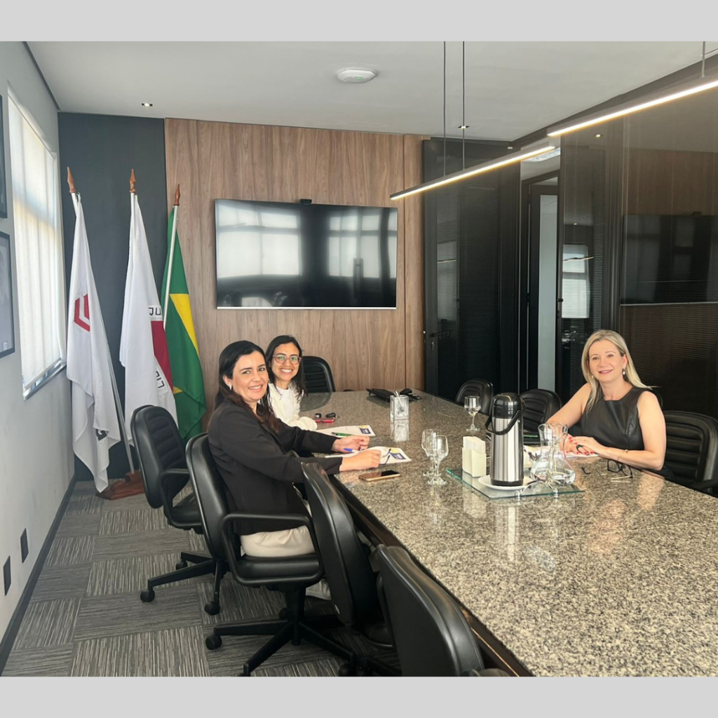 FETCEMG E DESPOLUIR RECEBEM A VISITA DA ASSESSORA DO SEST SENAT, DANIELA FRAGA MAYER