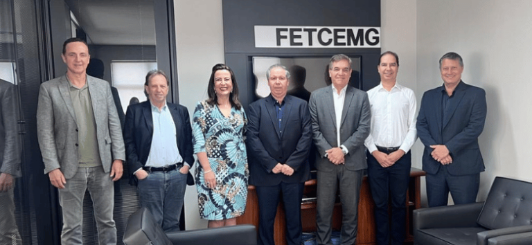 FETCEMG recebe a visita do presidente do Sistema Fecomércio, Nadim Donato