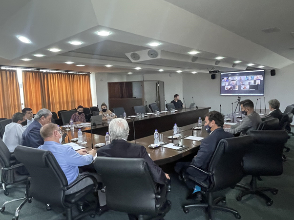 FETCEMG marca presença na primeira reunião ordinária da NTC&Logística de 2022