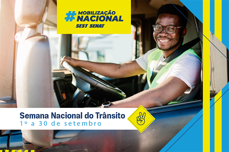 Semana Nacional do Trânsito: SEST SENAT promove Mobilização Nacional nas cinco regiões do país