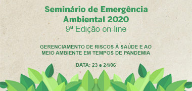 Já se inscreveu no Seminário de Emergência Ambiental?
