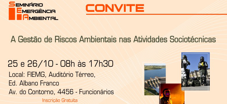 Seminário aborda gestão de riscos ambientais
