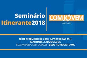 Participe do Seminário Itinerante ComJovem em BH