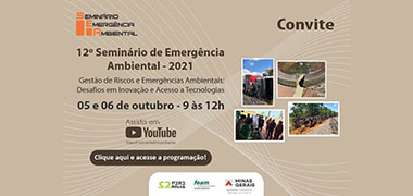 12º Seminário de Emergências Ambientais será na próxima semana