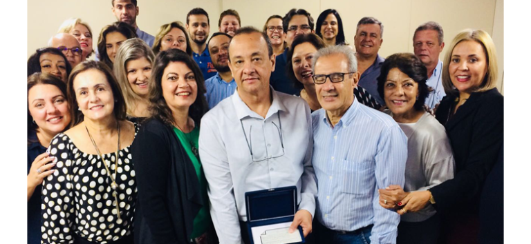 Vander Costa foi homenageado pelo Sest Senat de Minas Gerais