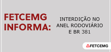Fique atento para as interdições no Anel Rodoviário e nas BRs 381 e 040