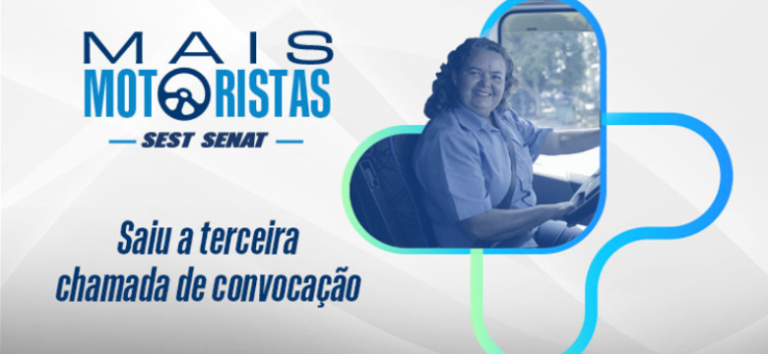 Programa Mais Motoristas convoca outras 2 mil pessoas para formação de condutores profissionais
