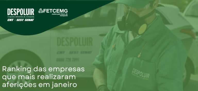 Ranking do Despoluir – janeiro