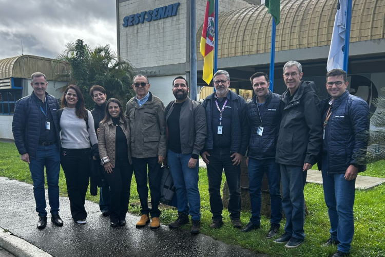 Diretores do Sistema Transporte realizam visita técnica ao Rio Grande do Sul