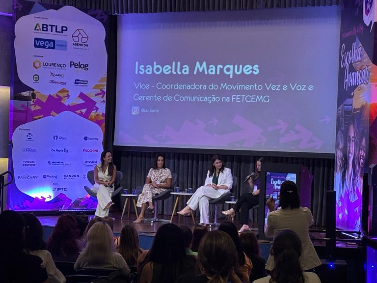 FETCEMG participa de agenda do Vez & Voz e reforça importância da liderança feminina no transporte