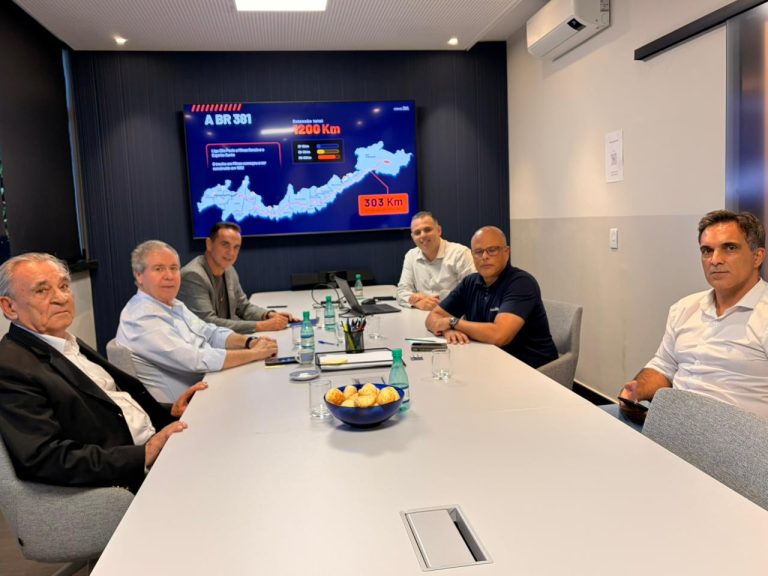 Reunião entre FETCEMG, Nova 381 e ANTT debate infraestrutura e segurança na BR-381
